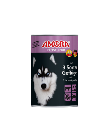 AMORA Dog Fleisch Pur  400gD / 800gD