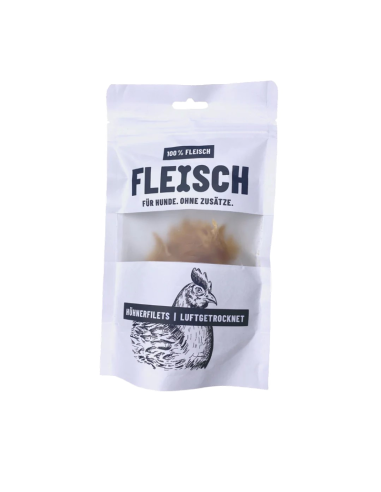 Schnauze & Co, Fleisch-Hühnerbrustfilet schonend ofengetrocknet 75g