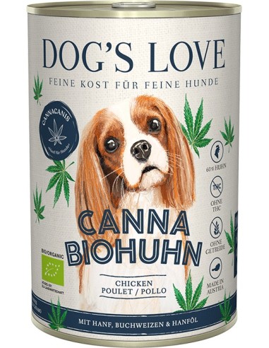 DOGSLOVE BIO CANNA Nassfutter  400gD