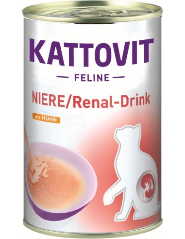 Kattovit Nieren Rental-Drink Huhn 135mlD