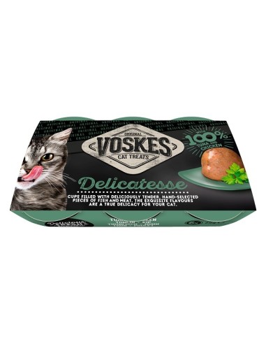 Delicatesse Gelee Thunfisch & Huhn für die Katze (6x25g)