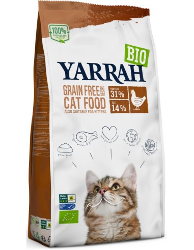 Yarrah Cat,  grainfree Huhn 800g