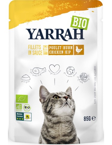 Yarrah Cat File in Soße, versch. Sorten 85gP