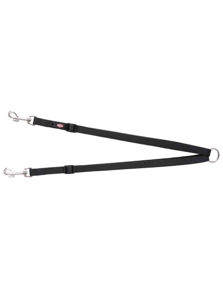 Premium Koppel XS-M 40-70cm 15mm Rot/Schwarz