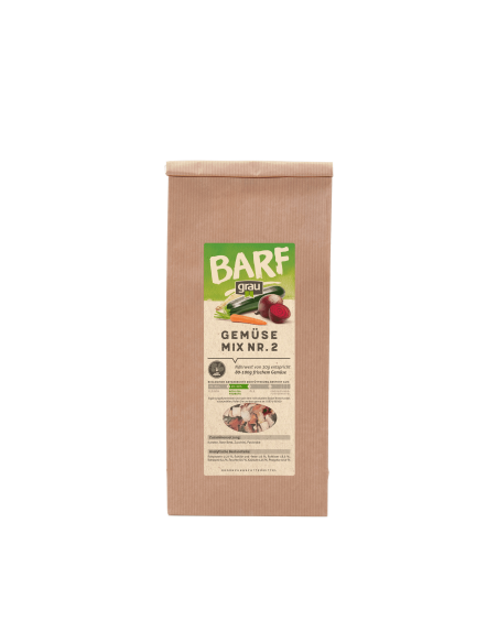 Grau Gemüsemischung Nr. 2 in 500g & 1,2kg
