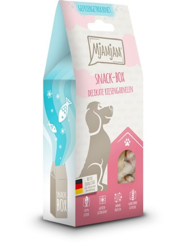 MjAMjAM - Snackbox - für den Hund versch. Sorten  50g/70g/80g/100g
