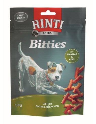 Rinti Extra Snack Bitties 75g/100g