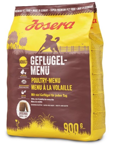 Josera Geflügel-Menü 900g, 5x900g und 15kg