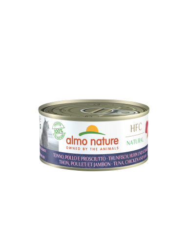 Almo Nature Cat Thunfisch+Huhn+Schin 150gD