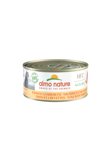 Almo Nature Cat Thunfisch+Garnele 150gD