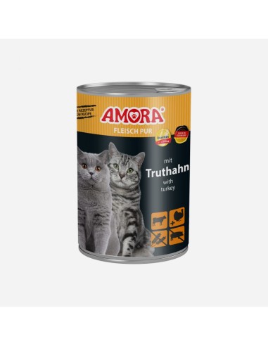 AMORA Cat Pur Truthahn 400gD