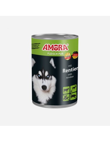 AMORA Dog Pur Rentier 400gD