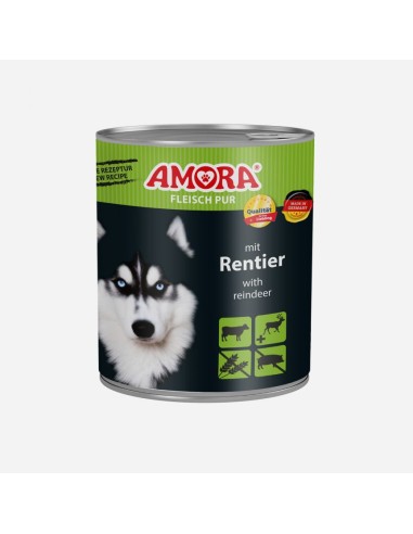 AMORA Dog Pur Rentier 800gD