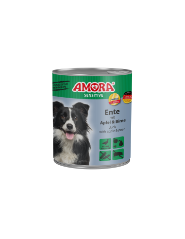 AMORA Dog Sensitive Ente+Apfel+Birne 800gD