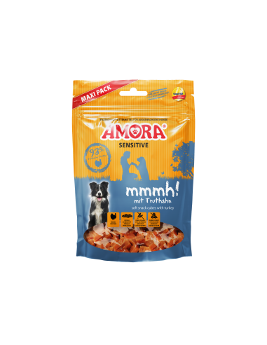 AMORA Dog Snack Sensitive mmmh Truthahn 350g