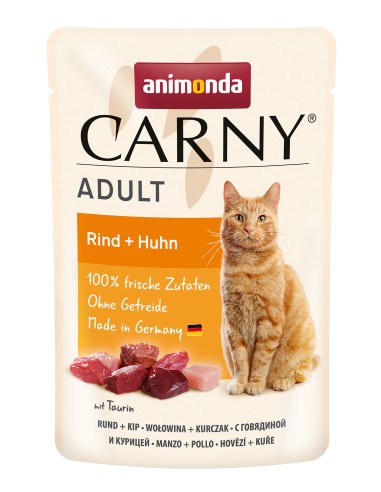 Carny Adult Rind+Huhn 85gP