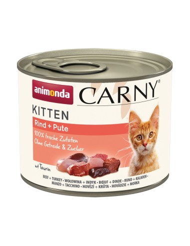 Carny Kitten Rind+Pute 200gD