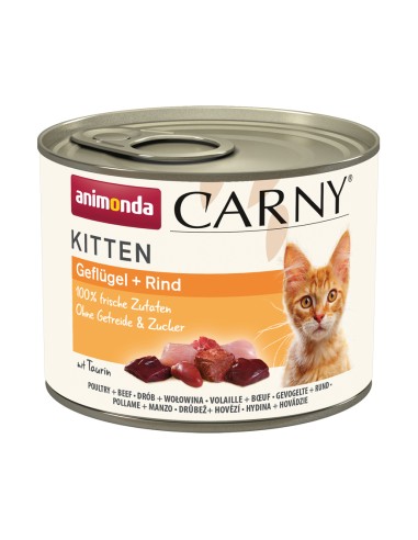 Carny Kitten Geflü+Rind 200gD