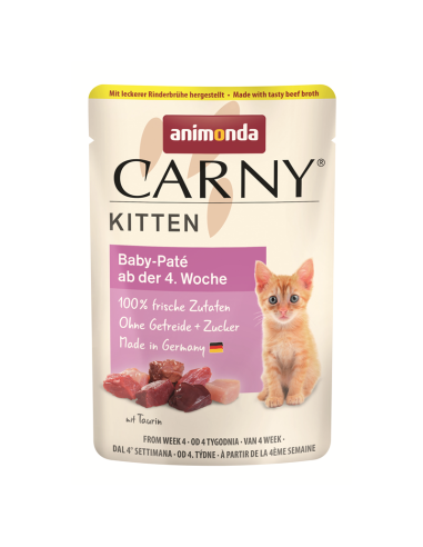 Animonda Cat Portionsbeutel Carny Kitten Baby-Pat√© 85g