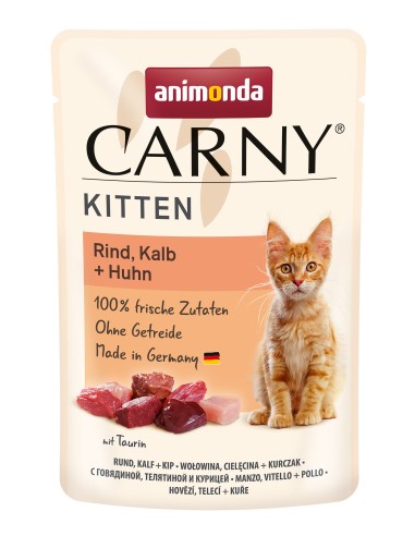 Carny Kitten Rind+Kalb+Hu 85gP