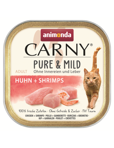 Animonda Carny Pure & Mild Huhn + Shrimps 100g