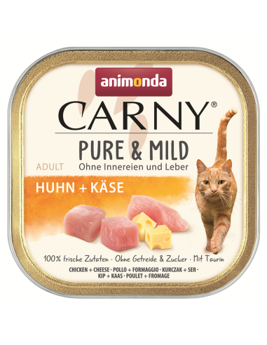 Animonda Carny Pure & Mild Huhn + Käse 100g