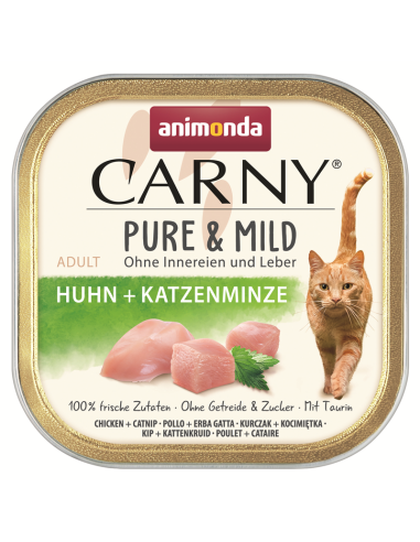 Animonda Carny Pure & Mild Huhn + Katzenminze 100g