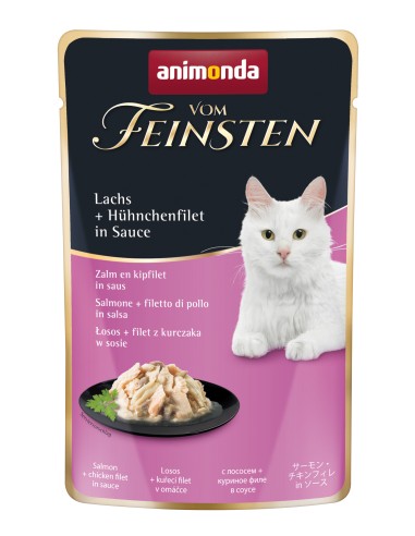 Vom Feinsten Lachs+Hühnerfilet 50gP