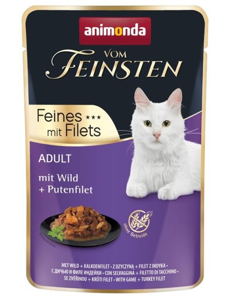 Vom Feinsten Wild+Putenfilet 85gP