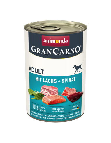 GranCarno Adult mit Lachs+Spi. 400gD