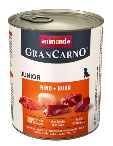 GranCarno Junior Rind+Huhn 800gD