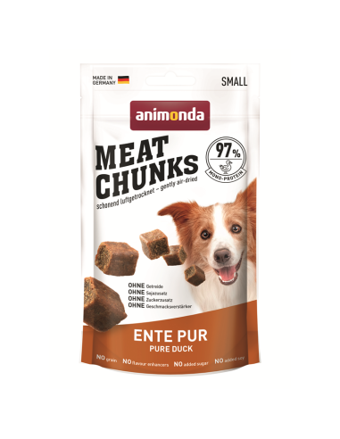 Animonda Dog Snack Meat Chunks Ente pur 60g