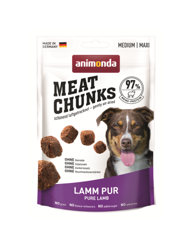 Animonda Dog Snack Meat Chunks Lamm pur 80g