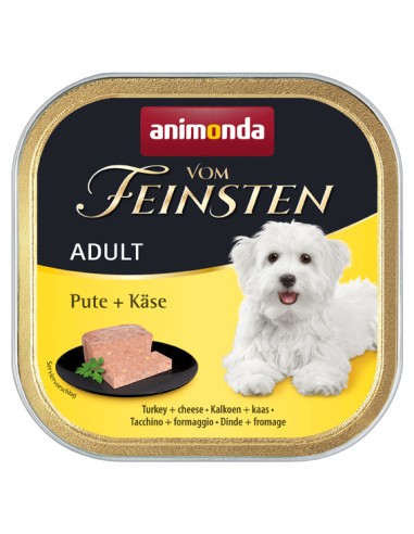 Vom Feinsten Dog Pute+Käse 150gS