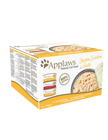 Applaws Cat MP Huhn Selection 12x156g