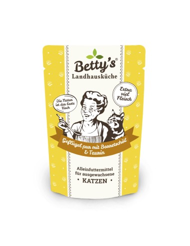 Betty's Katze Geflügel PUR Borretschöl 100gP