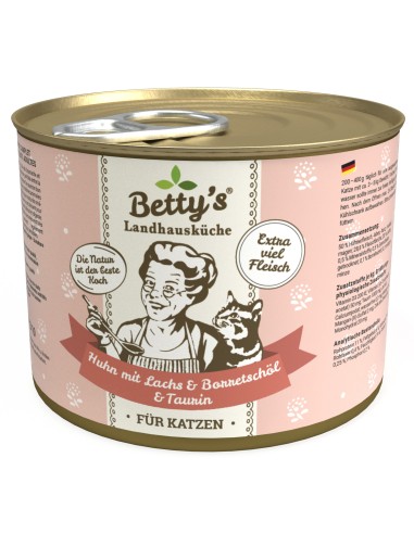 Betty's Katze Huhn und Lachs 200gD