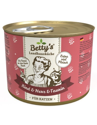Betty's Katze Rind & Herz 200gD
