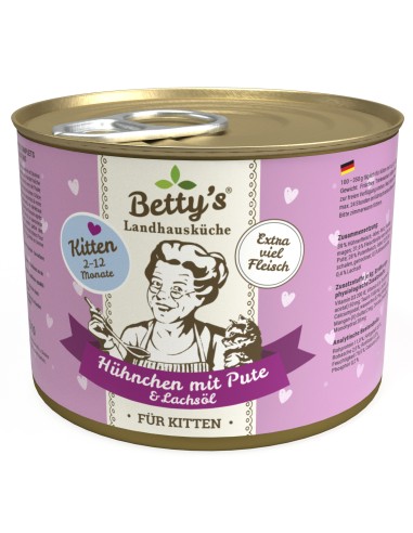 Betty's Kitten Hühnchen & Pute 200gD