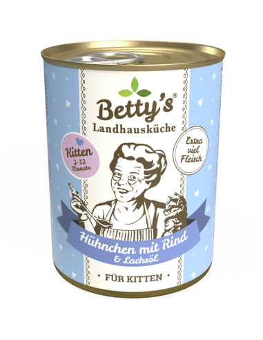 Bettys LHK Cat Dose Kitten Huhn & Rind 400gD