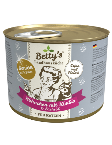 Bettys LHK Cat Dose Senior Hühn & Kürbis 200gD