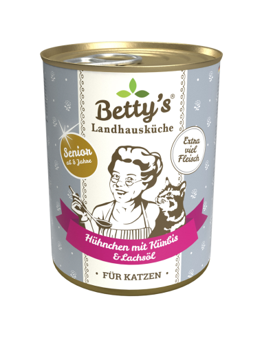 Bettys LHK Cat Dose Senior Hühn & Kürbis 400gD