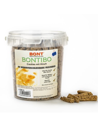 Bontibo Crackies Hirsch Vitaminen + Mineralien 500g