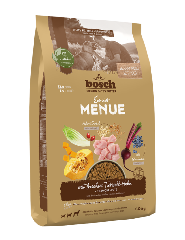 Bosch Dog HPC MENUE Senior mit Tierwohl-Huhn 1kg