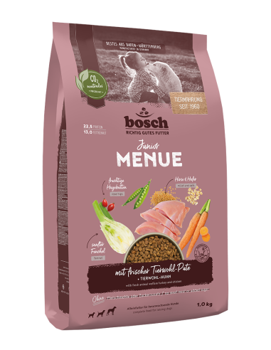 Bosch Dog HPC MENUE Junior mit Tierwohl-Pute 1kg