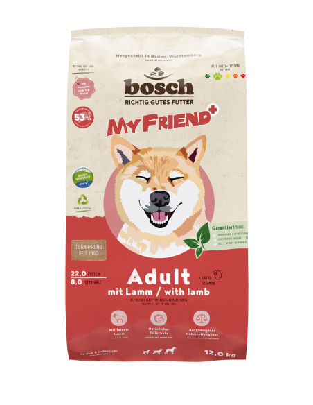 Bosch Dog MY FRIEND+ mit Lamm 12kg