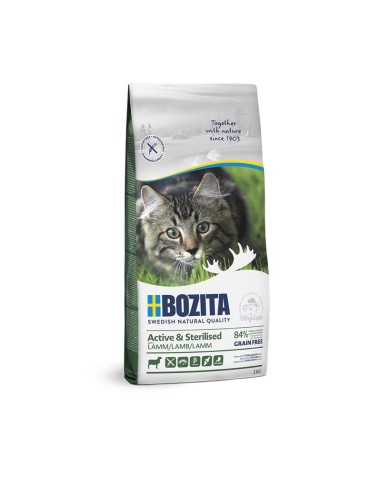 Bozita Cat Active+Sterilised  Grain free Lamm 2kg