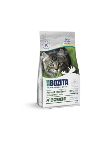 Bozita Cat Active+Sterilised  Grain free Lamm 400g