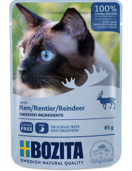 Bozita Cat Happen in Gelee Rentier 85gP