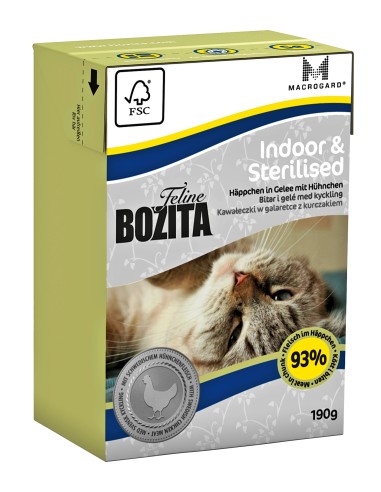 Bozita Feline Indoor+Sterilised190gT